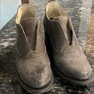 Freebird by Steven Charcoal Ankle Booties